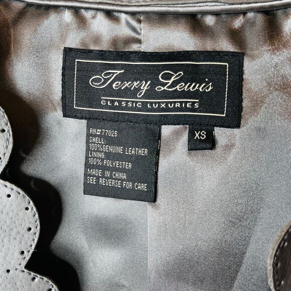 Vintage Terry Lewis Classic Luxuries Leather Jacket Shirt - Picture 4 of 16